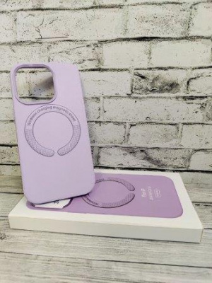 Накладка Magnetic Series (кожа) для iPhone 12 elegant purple