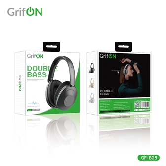 Наушники GrifON bluetooth 5.4 GF-B25 полноразмерные бежевые