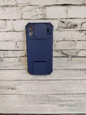 Накладка Armor Combo Stand iPhone12Pro blue