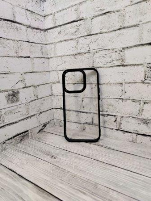 Накладка Clear 1.5 mm для iPhone 14Pro black