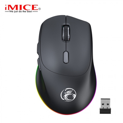 Компьютерная мышь iMICE G905 LED Rechargeble б/п black 