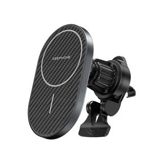 Автодержатель Keephone Kevlar Seanova KPW-081 MagSafe в решетку чёрный