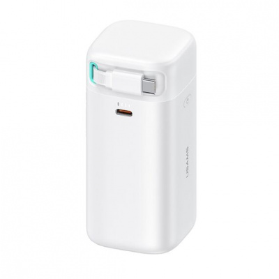 Power Bank USAMS US-CD216 PD45W+QC3.0 2Port+Type-C cable 18000mAh белый