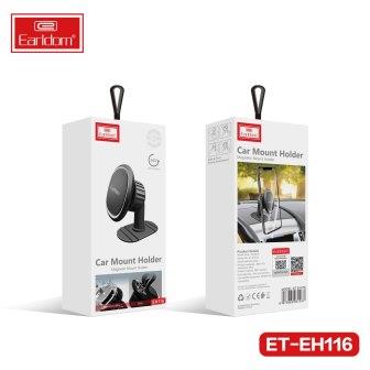 Автодержатель Earldom ET-EH116 магнитный чёрный