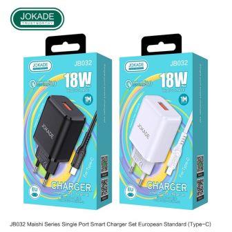 СЗУ USB JOKADE JB032 QC3.0+Lighting PD18W white