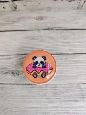 Popsocket (стекло) Baby Panda №7