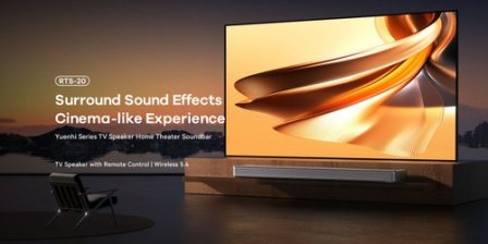 Колонка  bluetooth Remax RTS-20 Soundbar 80W gray