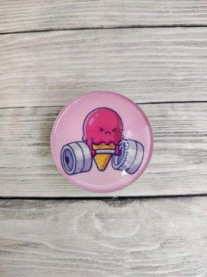 Popsocket (стекло) Ice Cream №1