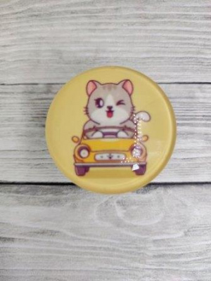 Popsocket (стекло) Baby Cat №1
