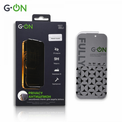 Защитное стекло G-ON Privacy Без рамок iPhone 17 Pro