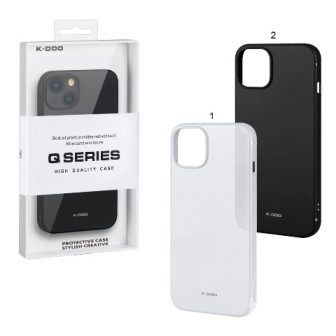 Накладка K-DOO Q-series для iPhone 12/12 Pro Max black