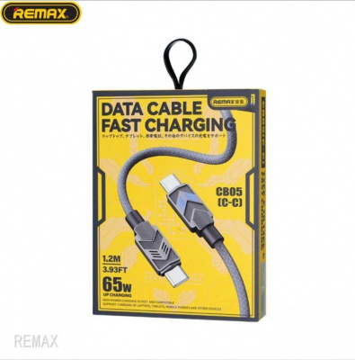 Кабель Type-C/Type-C Remax CB05 65W 1.2m grey