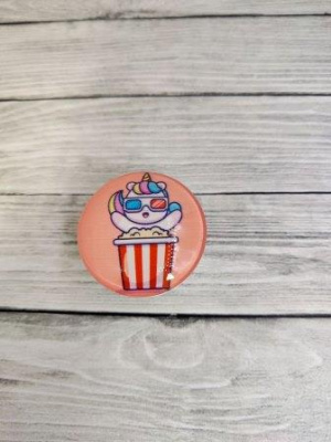 Popsocket (стекло) Baby Unicorn №4