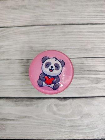 Popsocket (стекло) Baby Panda №2