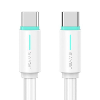 Кабель Type-C/Type-C USAMS US-SJ734 60W white