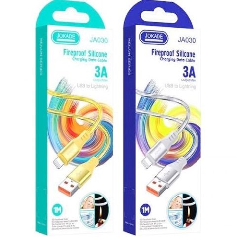 Кабель USB/Micro JOKADE JA030 Sillicone silver