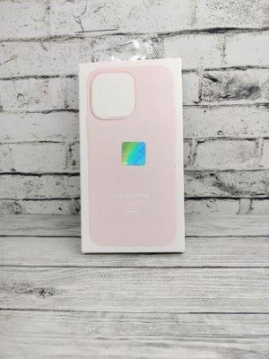 Накладка Silicon Case 1:1 для iPhone14 Chalk Pink